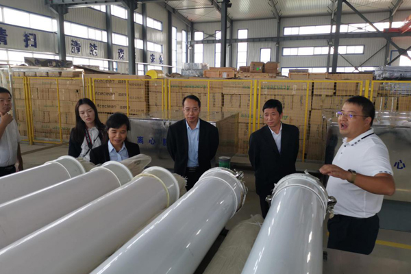 陜西航天建設(shè)集團(tuán)有限公司總經(jīng)理、黨委副書記謝明娟率隊赴遼寧一諾環(huán)保產(chǎn)業(yè)集團(tuán)開展考察調(diào)研工作