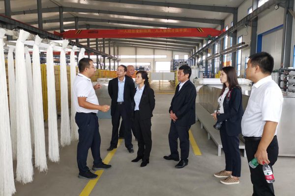 陜西航天建設(shè)集團(tuán)有限公司總經(jīng)理、黨委副書記謝明娟率隊赴遼寧一諾環(huán)保產(chǎn)業(yè)集團(tuán)開展考察調(diào)研工作